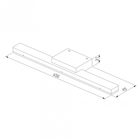 Подсветка для зеркала Elektrostandard Protect a052871