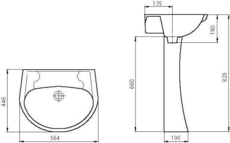 Пьедестал для раковины Santeri Воротынский
