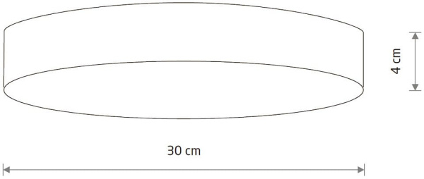 Накладной светильник Nowodvorski Lid Round Led 10418