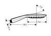 Лейка для душа hansgrohe PuraVida 28557000