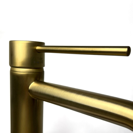 Смеситель для раковины Paini Cox 78PJ205OLL золото матовое