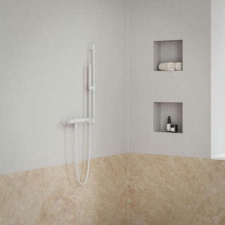 Смеситель для душа Ravak Eleganta X070257 белый матовый