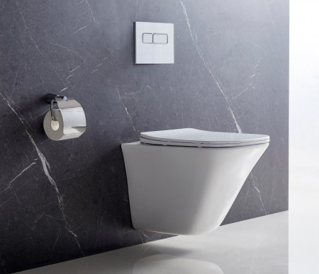 Подвесной унитаз BelBagno Marmi BB052CHR