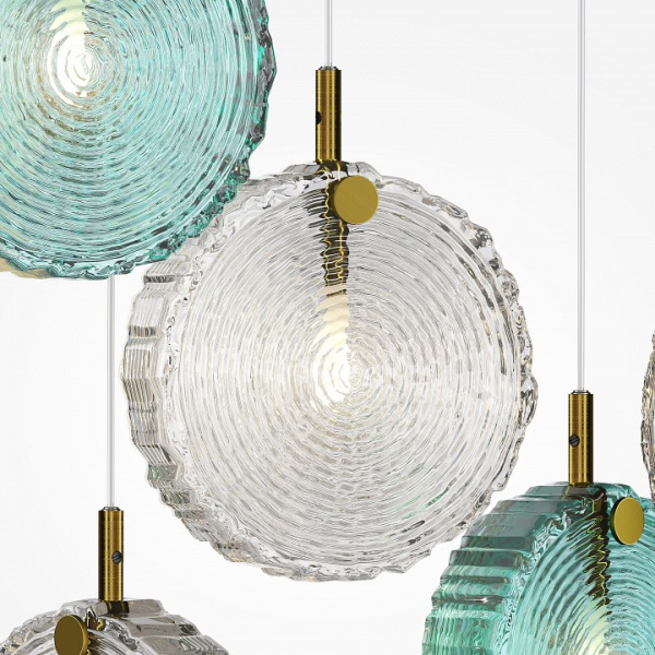 Подвесная люстра Maytoni Мороз MOD254PL-07BS