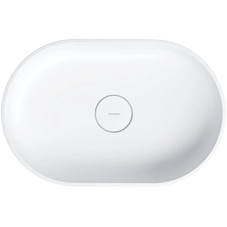 Раковина 55x36 см Omnires Ovo OVOUNBM