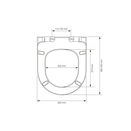 H001 подвесной унитаз