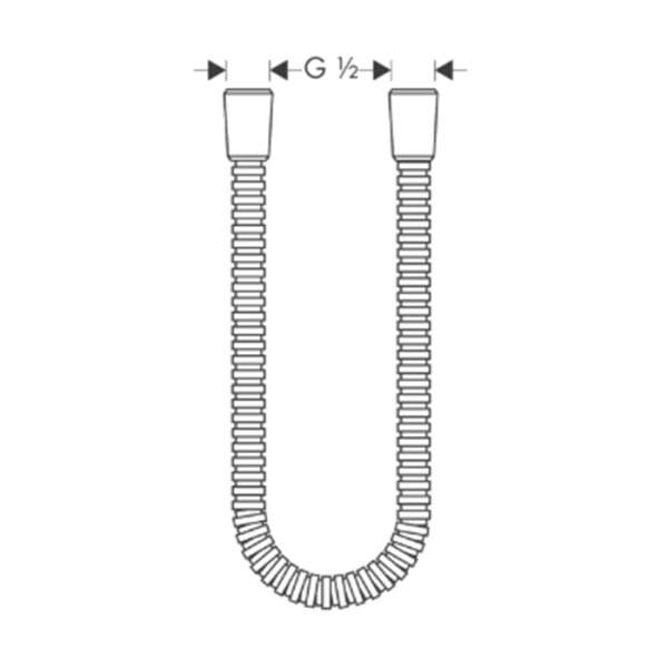 Душевой шланг Axor 28116000
