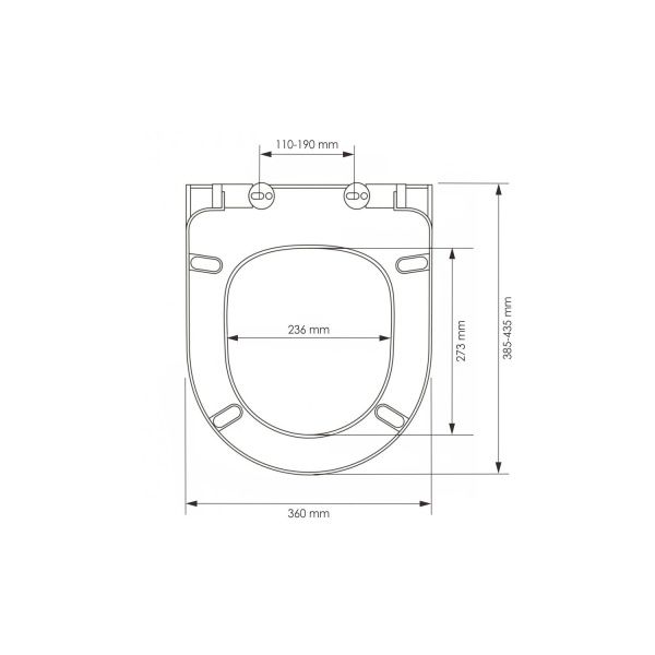 H001 подвесной унитаз