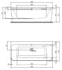Акриловая ванна Ideal Standard Tonic II 180x80 E399601