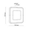 Накладной светильник Sonex MINI 7791/ALN