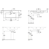 Раковина 100x47 см Villeroy & Boch Subway 3.0 4A70A301