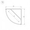 Профиль накладной угловой внутренний Arlight SL-KANT 044578