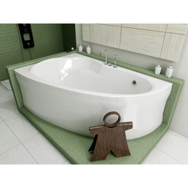 Акриловая ванна 150x95 см L Relisan Zoya GL000001462