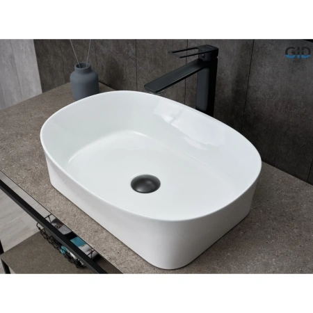 Раковина-чаша GID N9028 53x36 см, накладная, белый
