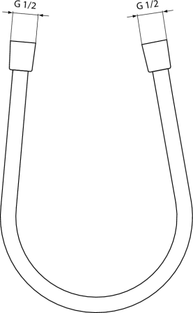 Шланг для душа Ideal Standard IdealFlex A4109AA 175 см