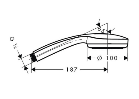 Душевая штанга Grohe Sena 28580000/28346000