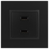 Розетка 2хUSB type A без рамки Эра Эра Elegance 14-4110-05