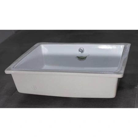 Раковина CeramaLux 542A 50x40 см, встраиваемая снизу, белый