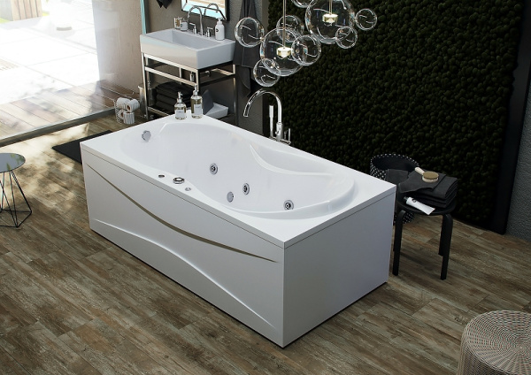 Акриловая ванна Aquatek Мартиника 180x90 см MAR180-0000053, белый