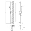 Душевой гарнитур Gessi Habito 70042#031