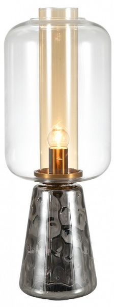 Настольная лампа декоративная Indigo Strego 11045/1T Smoke