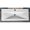 Раковина CeramaLux 9393-90 91x40 см, накладная, белый