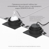 Встраиваемый светильник Denkirs DK3021 DK3071-BK