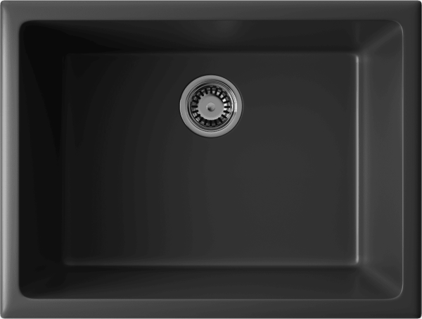 Кухонная мойка Omoikiri Okinoshima 61-U/I 4997063 черная матовая