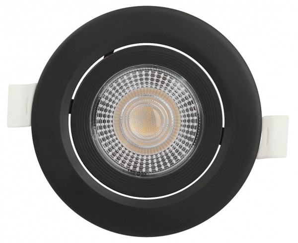 Встраиваемый светильник Эра KL LED 25A-5 4K BK
