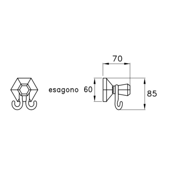 Крючок Stella Eccelsa EC 10020 AU00 золото