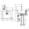 Кухонная комбинация hansgrohe C51-F450-06 43217000 хром