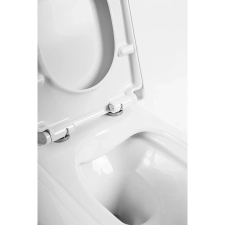Унитаз подвесной BelBagno Senso-R BB017CHR безободковый, белый