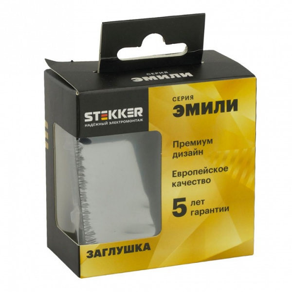Заглушка для поста, без рамки Stekker Эмили 49857