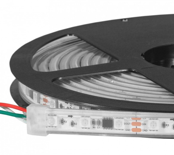 Лента светодиодная ELFLED  ELFLED-12300-IP66-RGB SPI
