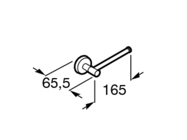 Держатель туалетной бумаги Roca Twin 816712001