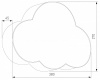 Накладной светильник TK Lighting Cloud 4966 Cloud