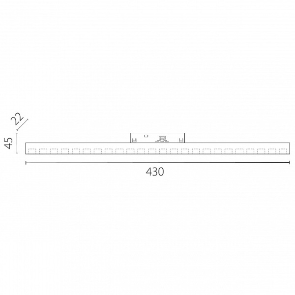 Накладной светильник Lightstar Uno CCT 259207CCT