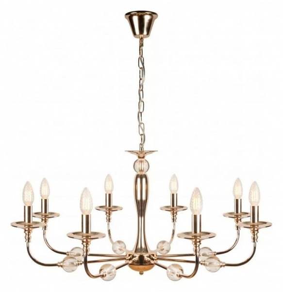 Подвесная люстра iLamp Aura 1030-8GD