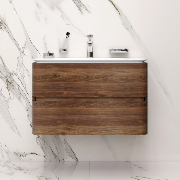 Тумба под раковину AM.PM Sensation M30FHX0802NF орех текстурированный