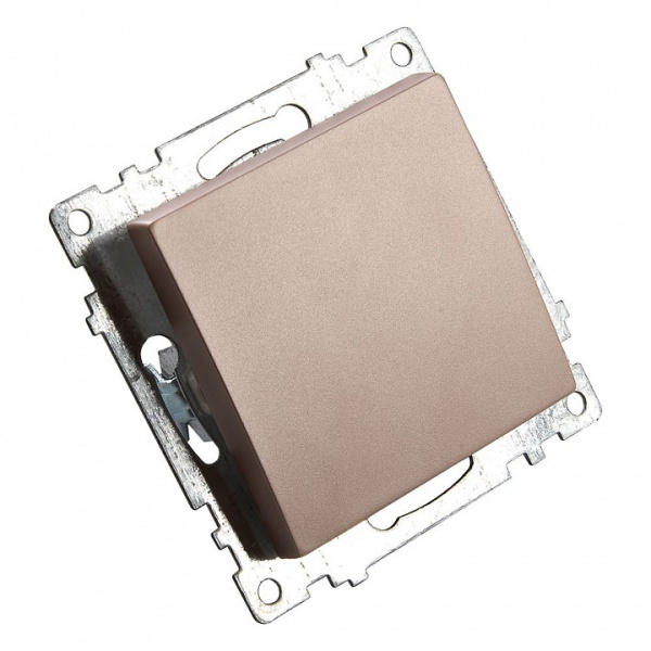 Выключатель одноклавишный без рамки Stekker Катрин 49179