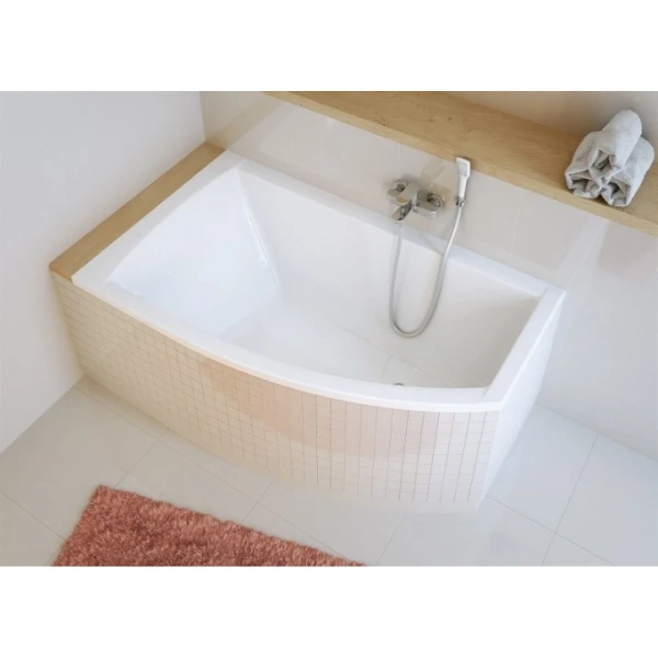 Акриловая ванна 160x95 см левая Excellent Magnus WAEX.MGL16WH