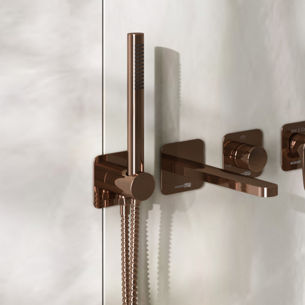 Шланговое подключение WasserKRAFT Asphe A290 золото