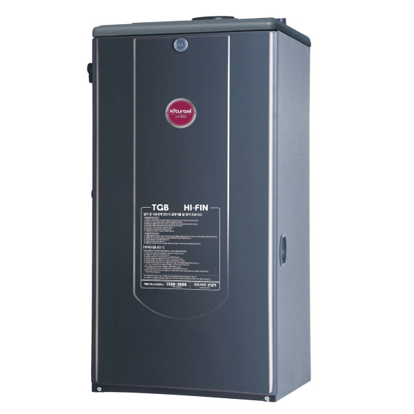 Котел газовый KITURAMI TGB HiFin-15 напольный, 2 конт., закр.кам.сгор. сталь