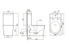 Унитаз Abber Bequem AC1112T с крышкой-сиденьем