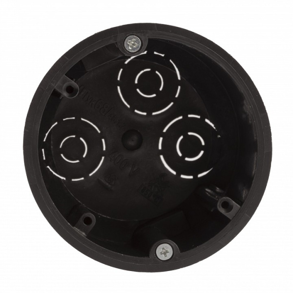 Подрозетник для полых стен Эра  KUP-73-45-m-black