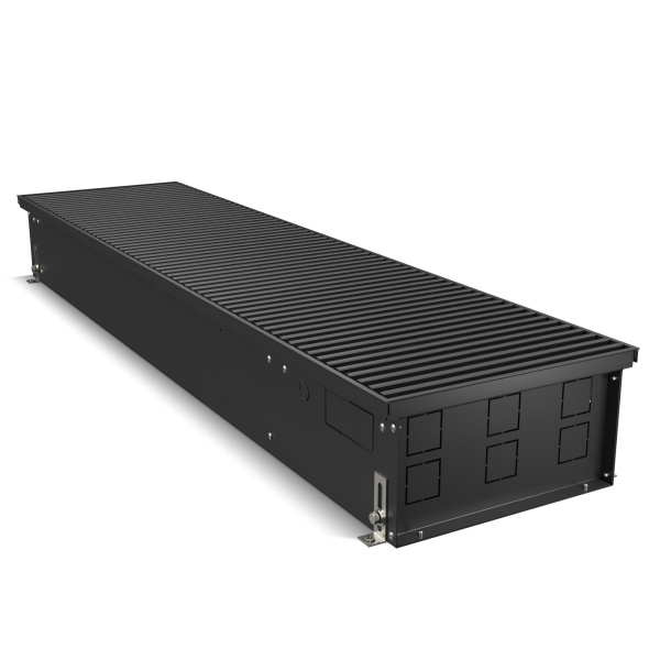 Конвектор внутрипольный Royal Thermo ATRIUM TURBO-150/300/2600-DG-U-BL