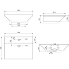 Раковина 60x47 см BelBagno Regina BB104L