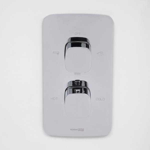 Смеситель для ванны и душа WasserKRAFT Naab 8600 8644 Thermo