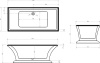 Акриловая ванна Abber 170x80 AB9238