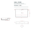 Раковина Artceram Scalino SCL008 01 00